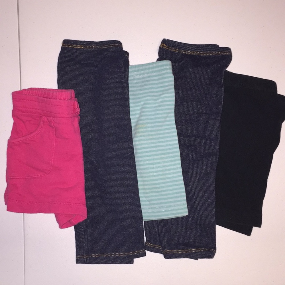 Toddler Shorts & Capri Jegging Bundle 2T